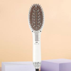 르꽁뜨 고데기 펌 브러시 SSK002HI 화이트 뿌리볼륨 빗고데기 1개