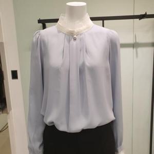 아니베에프 세이브존01 노방레이스 블라우스 A42WBL540