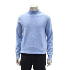 [바쏘]24 FW 블루 프리미엄 캐시미어100 하프 터틀넥니트BBBDWN72ABU