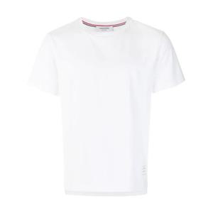 톰브라운 반팔 티셔츠 MJS067A00042100 WHITE DOM