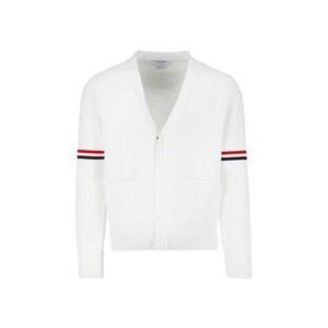 톰브라운 가디건 MKC310A Y3007 100 White