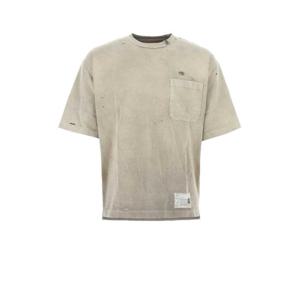 메종 미하라 야스히로 반팔 티셔츠 A12TS611BEIGE DOM