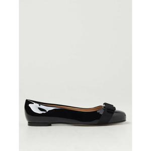 [SALVATORE FERRAGAMO] 라프리마 여성 발레 플랫 슈즈 01A181 574556 551 블랙 /6
