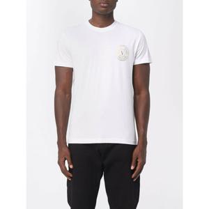 [VERSACE] 라프리마 남성 티셔츠 코튼 위드 로고 75GAHT06CJ00T G03 화이트 /6