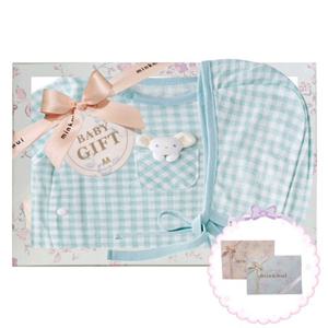 [밍크뮤HP]25년SS(MN)체크제리SET우주복 (35370-041-02)