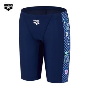 아레나 고스트빌리지 A5SB1BF04 NVY (주머니백 증정)  남아동 일반 4부 실내수영복