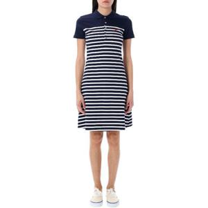 랄프로렌 스트라이프 폴로 칼라 니 랭스 원피스 211959122 001