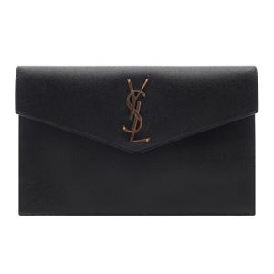[생로랑] 24FW 여성 모노그램 업타운 클러치백 (565739 1GF0J 1000 24F)