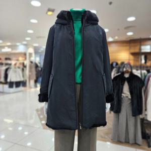[아르테]양면밍크하프코트DQDCRH850_DG