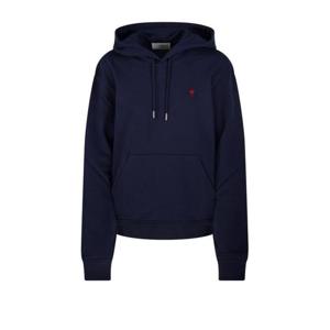 아미 후드 티셔츠 BFUSW235730430 NIGHT BLUE DOM