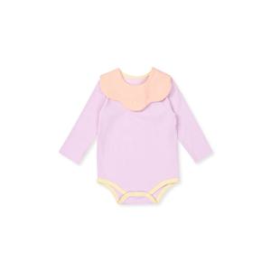 [오가닉맘]라벤배색면모달긴소바디수트(MKSLQS14)