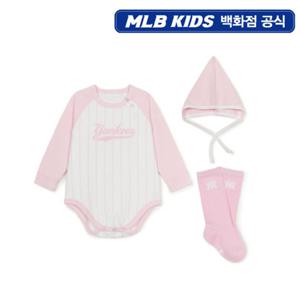 [MLB키즈PG] 베이비 바디수트 패키지 (7FBVB025N-50PKL)