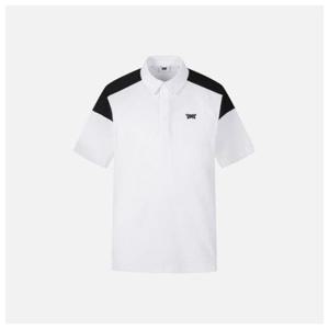 [PXG]PXG골프반팔티 KQF PJMPM2236-01 여름 컬러 블록 타공 카라