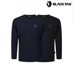 [블랙야크]공용 라운드 더블 긴팔티 2팩긴팔티 1BYRTSU902