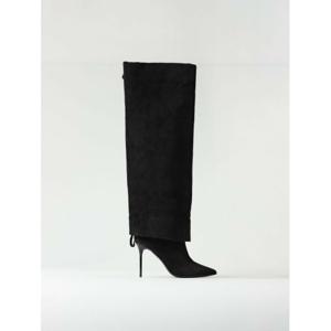 [BALMAIN] 라프리마 여성 부츠 Ariel 스웨이드 BN1TA897LCTA 0PA 블랙 /6