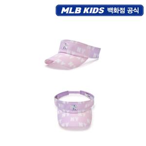 [MLB키즈PG] 클래식 모노그램 오로라 썬캡 (7ASCM0153-50PKL)
