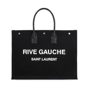 생로랑 RIVE GAUCHE 로고 캔버스 토트백 1423135