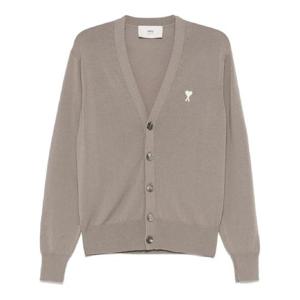 AMI Paris 아미 드 꾀흐 모티프 가디건 HKC121KN0025