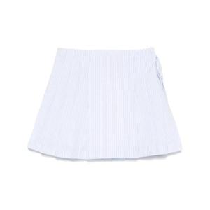 산드로 캔디 스트라이프 미디 스커트 SFPJU01385