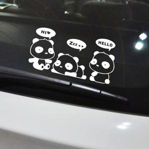 아기판다 차량용스티커 초보운전 자동차