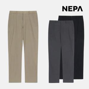 네파 남성 여름 린넨 팬츠 등산 일자 바지 밴딩 슬랙스 7L31664