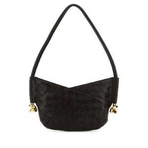 BOTTEGA VENETA 보테가 베네타 솔스티스 미니 브라운 숄더백 2008294