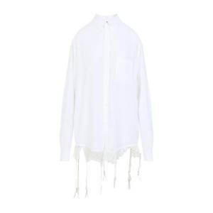 발렌시아가 셔츠 831656TRO37 WHITE