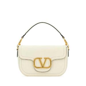 VALENTINO GARAVANI 아이보리 가죽 올타임 숄더백 5W0B0N20IMZ 098