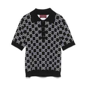 구찌 폴로 티셔츠 814273 XKEJP1070 BLACK