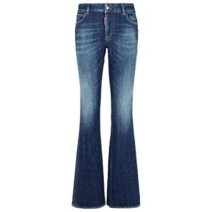 Dsquared2 로고 패치 플레어 진 S75LB0976S30872 470 TP936506966
