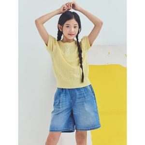 [탑텐키즈]MKF2DH2211 여아) 에코 쿨데님 쇼츠