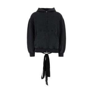 발렌시아가 가디건 831572 TSVE41041 BLACK
