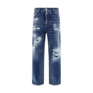 Dsquared2 디스트레스드 스트레이트 레그 보스턴 진 S75LB0869S30309 470 TP942389121
