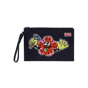 Kenzo 모티프 자수 지퍼 클러치 백 FD55PM902F34 76 TP934818384