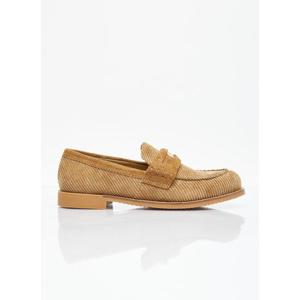25 FW 미우미우 여성 코듀로이 로퍼 miu0255017brn