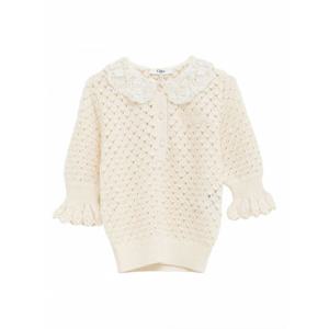 [CHLOE] 라프리마 여성 스웨터 화이트 CH25AMP47590 107 /11