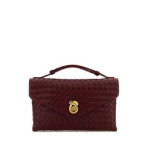 BOTTEGA VENETA 보테가 베네타 놋 락 버건디 숄더백 2095813