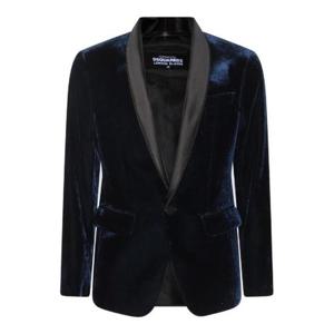 Dsquared2 싱글 브레스티드 벨벳 턱시도 S74BN1276S54819 524 TP943383390