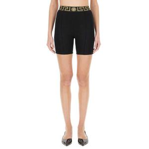 VERSACE BERMUDA SHORTS WITH GREEK BORDER 10164021A111431B000