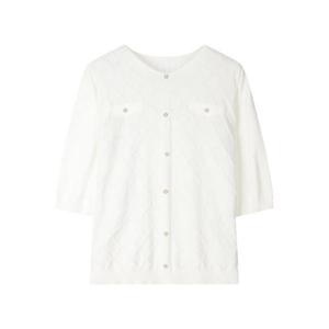 [요하넥스]다이아 리브드 브이넥니트탑 Z5B5N105