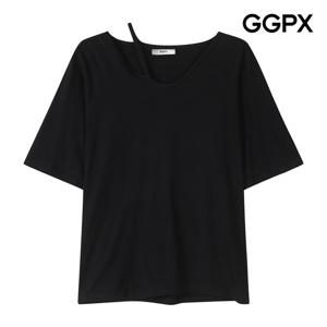 [지지피엑스]V 컷팅넥 코튼 티셔츠 (GP7TS007F)