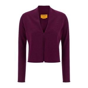 게스트인레지던스 스텔스 캐시미어 가디건 W10510JL AUBERGINE