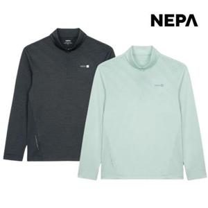 네파 남성 여름 시원한 긴팔 집업 티셔츠 등산 단체티 7K35406