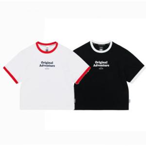 내셔널지오그래픽키즈  (K252GTS030) 여아 링거 티셔츠 반팔