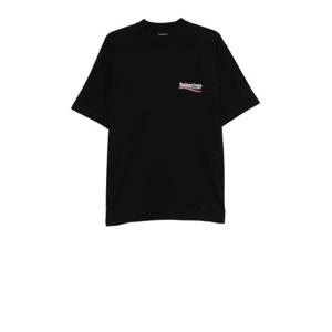 발렌시아가 반팔 티셔츠 764235 TKVJ11070 Black