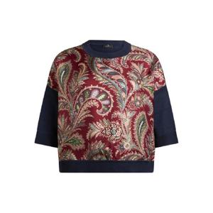 25 FW 에트로 페이즐리 패널 탑 WRKE0060AV705 TP440167514