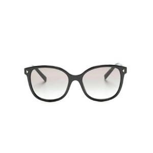프라다 로고 프린트 스퀘어 프레임 틴트 선글라스 PR22ZS