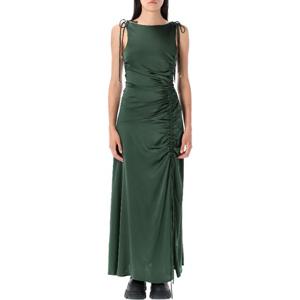 가니 다크 그린 루시드 사이드 맥시 원피스 W07397051 774