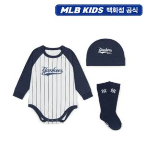 [MLB키즈] 베이비 바디수트 패키지 (7ABVB015N-50NYS)
