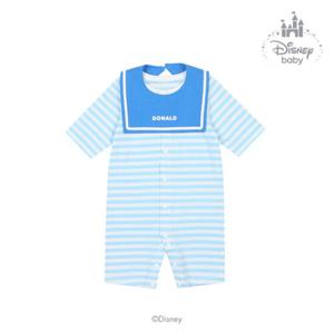 [디즈니베이비]도널드7부우주복(턱받이)-79Q317504